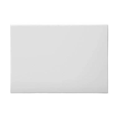 Beyaz arkaplanda izole edilmiş boş tabloid kağıdı kapat.