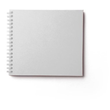 Boş beyaz kağıdın görüntüsünü kapat.