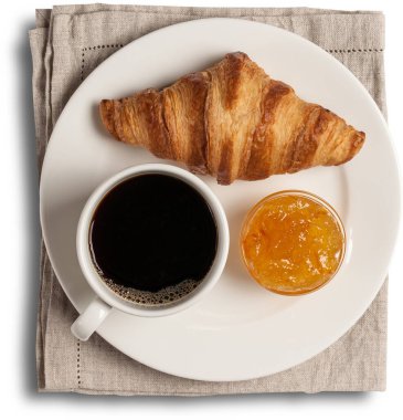 Kruvasan, adını tarihi hilal şeklinden alan tereyağlı bir hamur işi..