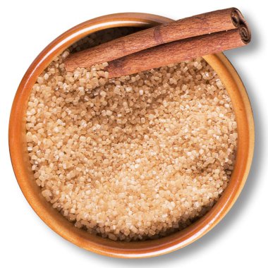 Baharatlı tarçından izole edilmiş görüntüyü kapat.