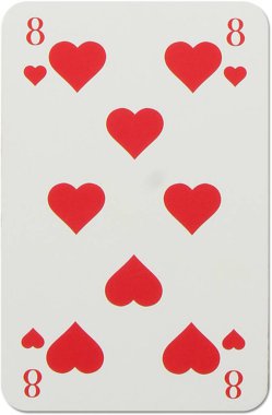 Oyun konseptine uygun Fransız geleneğinden esinlenilmiş çeşitli orijinal oyun kartları destesini kapat.