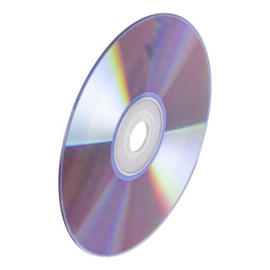 Saydam arkaplanda izole edilmiş gerçekçi kompakt disk, varlık tasarımı için uygundur.