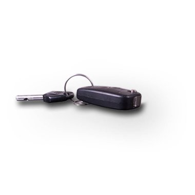 Saydam arkaplanda izole edilmiş gerçekçi anahtarlar, varlık tasarımı için uygundur.