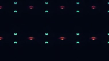 Karanlık bir arkaplanda mavi ve yeşil neon ışık desenlerinin soyut bir görüntüsü, fütüristik ve elektrik atmosferi yaratıyor. Dijital sanat, teknik temalar veya modern tasarım projeleri için ideal.