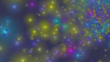 Parlak ışık ve bulanık efektli soyut renkli arkaplan.