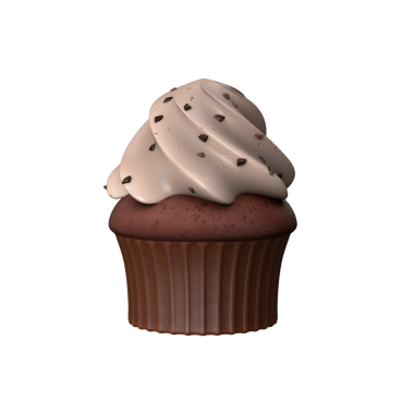 Kremalı krema ve çikolata parçacıklarıyla kaplı lezzetli bir çikolatalı kek. Tatlı severler için mükemmel..