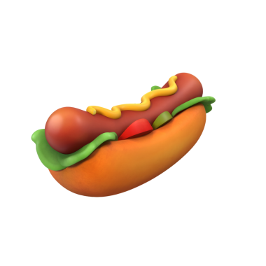 Hardallı ve sebzeli renkli bir sosisli. Lezzetli bir aperatif ya da yemek için mükemmel..