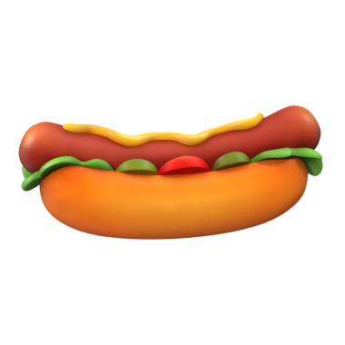 Hardallı, ketçaplı ve sebzeli renkli bir sosisli. Yaz barbeküsü ya da piknik için mükemmel..