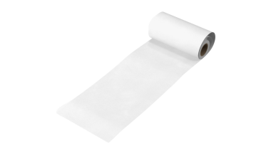 Bir rulo beyaz kağıt, genellikle çizim, baskı veya el işi gibi çeşitli amaçlar için kullanılır..