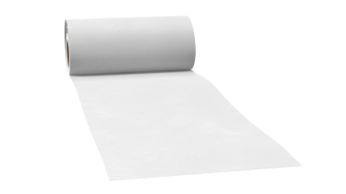 Bir rulo boş kağıt, çizim ya da yazma için uygun.