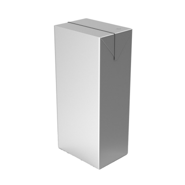 Sade, markasız bir karton, süt ya da meyve suyu gibi içecekleri paketlemek için kullanılır..