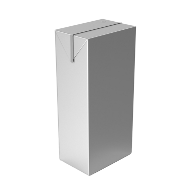 Sade, markasız bir karton, süt ya da meyve suyu gibi içecekleri paketlemek için kullanılır..