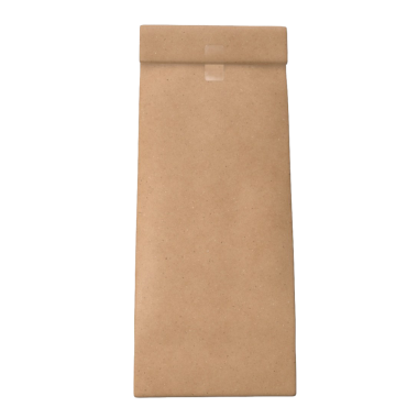 Basit kahverengi bir kese kağıdı, tipik olarak ambalaj veya eşya taşımak için kullanılır..