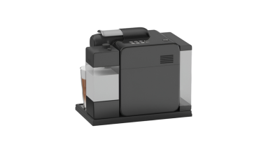 Espresso ve diğer kahve içecekleri için tasarlanmış kompakt bir kahve makinesi..