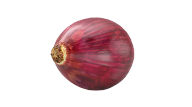 Pürüzsüz, parlak derisini ve yuvarlak şeklini sergileyen kırmızı bir soğan. Genellikle lezzet arttırmak için pişirmede kullanılır..