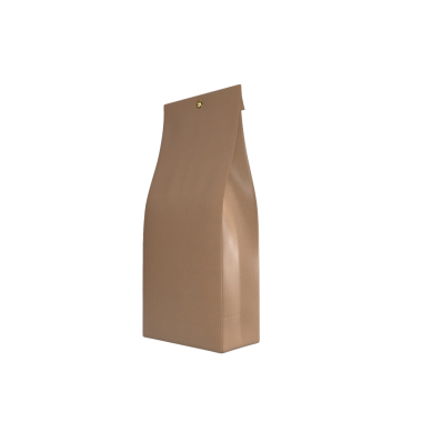 Süt kartonuna benzeyen basit kahverengi bir kese kağıdı, tipik olarak yiyecek ve içecek paketlemede kullanılır..