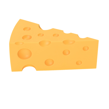 Delikli bir peynir bloğu, genel olarak çeşitli mutfak kullanımıyla ilişkilendirilir ve birçok yemeğin tadını çıkarırmış..