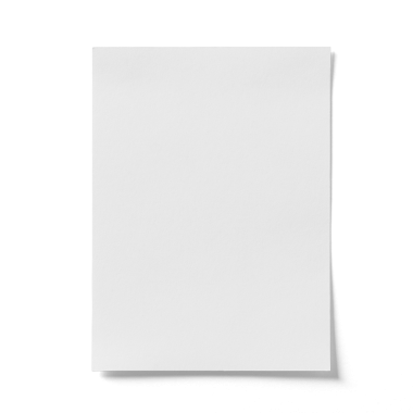 Çeşitli yazma veya yazdırma görevleri için uygun boş bir sayfa.