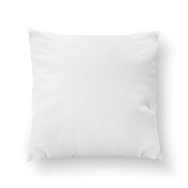 Sade beyaz bir yastık, ev dekorasyonu ya da konfor için ideal..