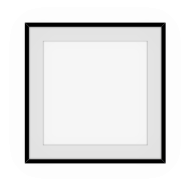 Boş bir çerçeve, resim ya da fotoğraf için hazır..