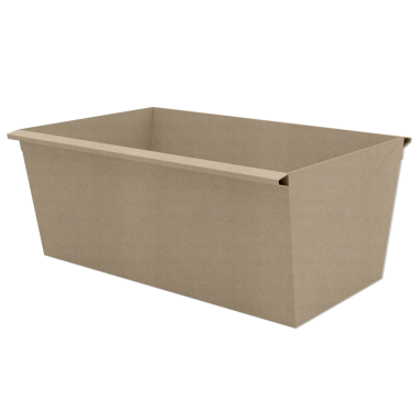 Çeşitli ögeleri düzenlemek ve depolamak için tasarlanmış düz, dikdörtgen bir depolama kutusu.