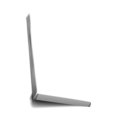 Zarif, modern bir dizüstü bilgisayar, ince tasarımı ve minimalist estetiği sergiliyor..