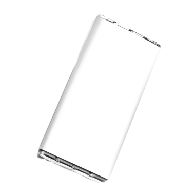 Hareket halindeki şarj cihazları için tasarlanmış şık, minimalist bir güç bankası..