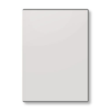 Tasarım veya sunum amaçları için boş dikdörtgen bir tuval.