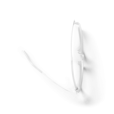 Gözlüklerin minimalist bir illüstrasyonu, basit bir tasarım sergileniyor vizyon düzeltme veya moda için.