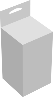 Sade, dikdörtgen bir kutu, genellikle ambalaj veya depolama için kullanılır..