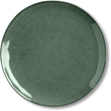 Basit, yuvarlak, parlak bir kaplama, yemek veya dekoratif amaçlar için uygun..