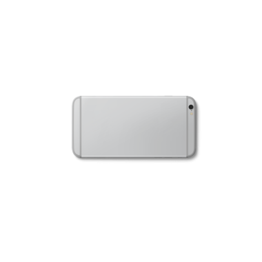 Minimalist bir akıllı telefon tasarımı parlak bir arka plan görüntüsü sergiliyor.