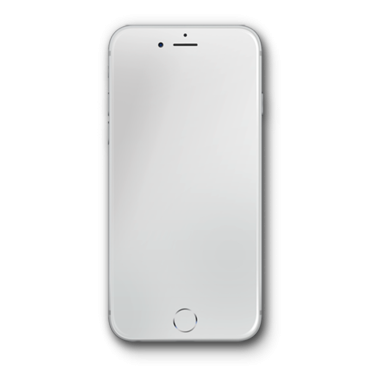 Yansıtıcı yüzeyi olan parlak bir akıllı telefon. Minimalist bir tasarım sergiliyor..