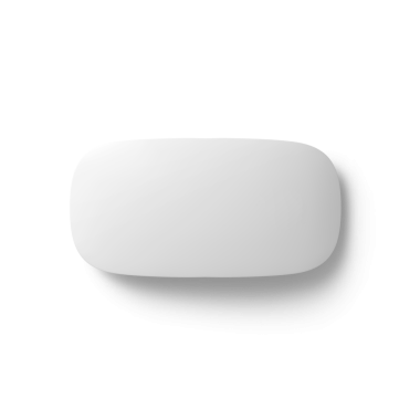 Fonksiyonel veya dekoratif kullanım için tasarlanmış modern bir aynaya benzeyen basit, yansıtıcı bir yüzey..