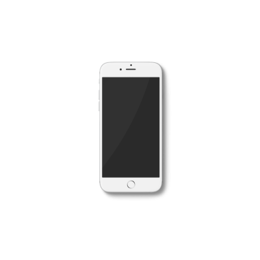 Pürüzsüz, modern bir akıllı telefon, boş ekranlı, minimalist bir tasarım sergiliyor..