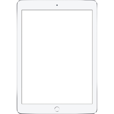 Boş bir tablet cihazı, kullanıma hazır, parlak bir tasarım ve modern teknoloji sergiliyor..