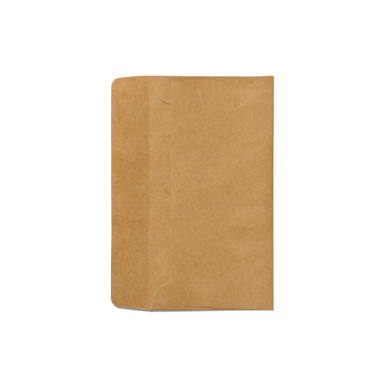 Kraft kağıdından yapılmış, notlar veya çizimler için uygun basit, kapalı kahverengi bir defter..