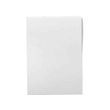 Yazmak, yazdırmak ya da çizmek için kullanılan boş beyaz bir sayfa..