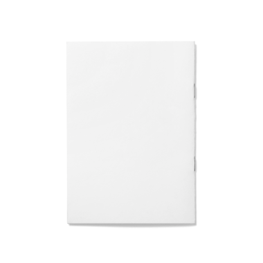 Notlar, çizimler ya da baskı için hazırlanmış boş beyaz bir sayfa..