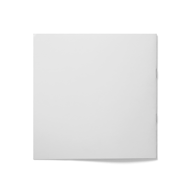 Yaratıcılığa ve ifadeye hazır boş kare bir tuval..