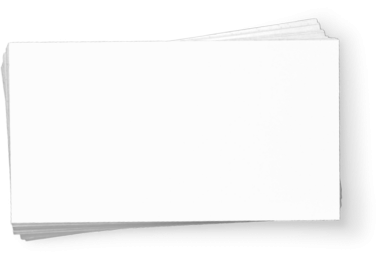 Bir yığın boş kart, notlar veya yaratıcı projeler için hazır..