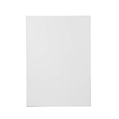 Yazmaya ya da çizmeye hazır boş beyaz bir sayfa..