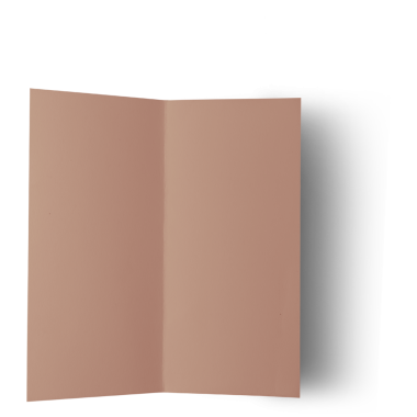 Basit, katlanmış bir kağıt tasarımı pürüzsüz bir yüzey ve ince bir renk gradyanı gösteriyor..