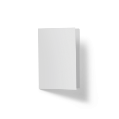 Boş bir beyaz broşür veya kitapçık, özel içerik yazdırmak veya tasarlamak için idealdir.