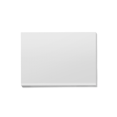 Çeşitli tasarım ve sunum amaçları için uygun boş bir beyaz tuval.