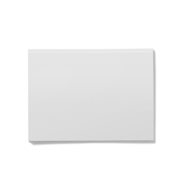 Yaratıcılığa ve ifade etmeye hazır boş beyaz bir tuval..