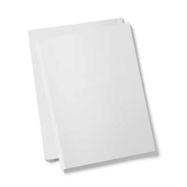 Belgeler ya da sunumlar için uygun boş bir beyaz dizin.