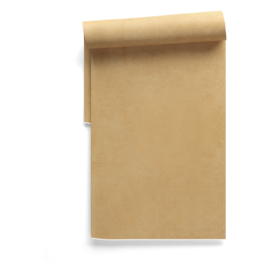 Katlanmış dokuma kağıtlar, yazma ya da çizme potansiyeli olduğunu gösteriyor..