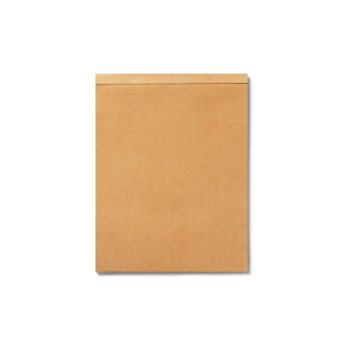 Tipik olarak evrak veya küçük ögeler göndermek için kullanılan düz kahverengi bir zarf.