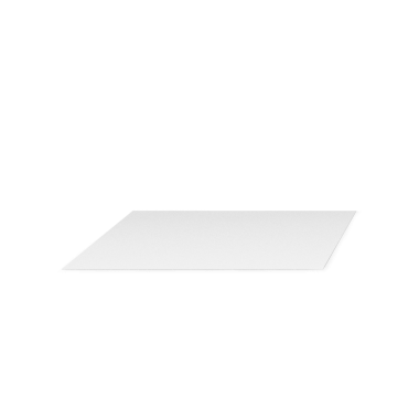 Boş bir beyaz sayfa, genellikle çizim ya da yazdırma amacıyla kullanılır.